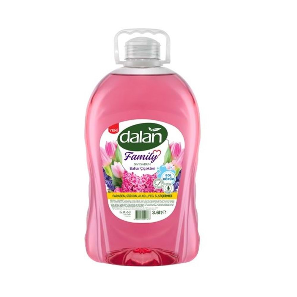 Dalan Sıvı Sabun Family 3 Litre Bahar Çiçekleri
