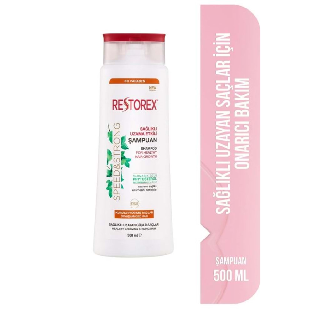 Restorex Kuru Ve Yıpranmış Saçlar Için Bakım Şampuanı 500 Ml