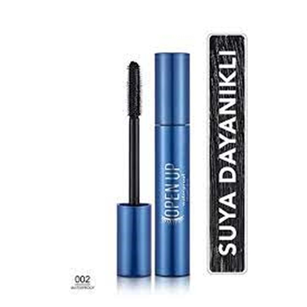 Flormar Suya Dayanıklı Maskara - Open Up Waterproof Mas. - 002