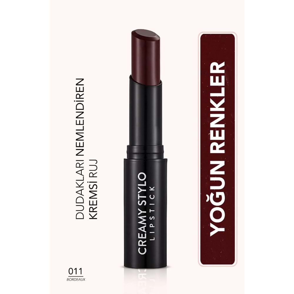 Flormar Yarı Parlak Stick Ruj Creamy Stylo Lipstick 011
