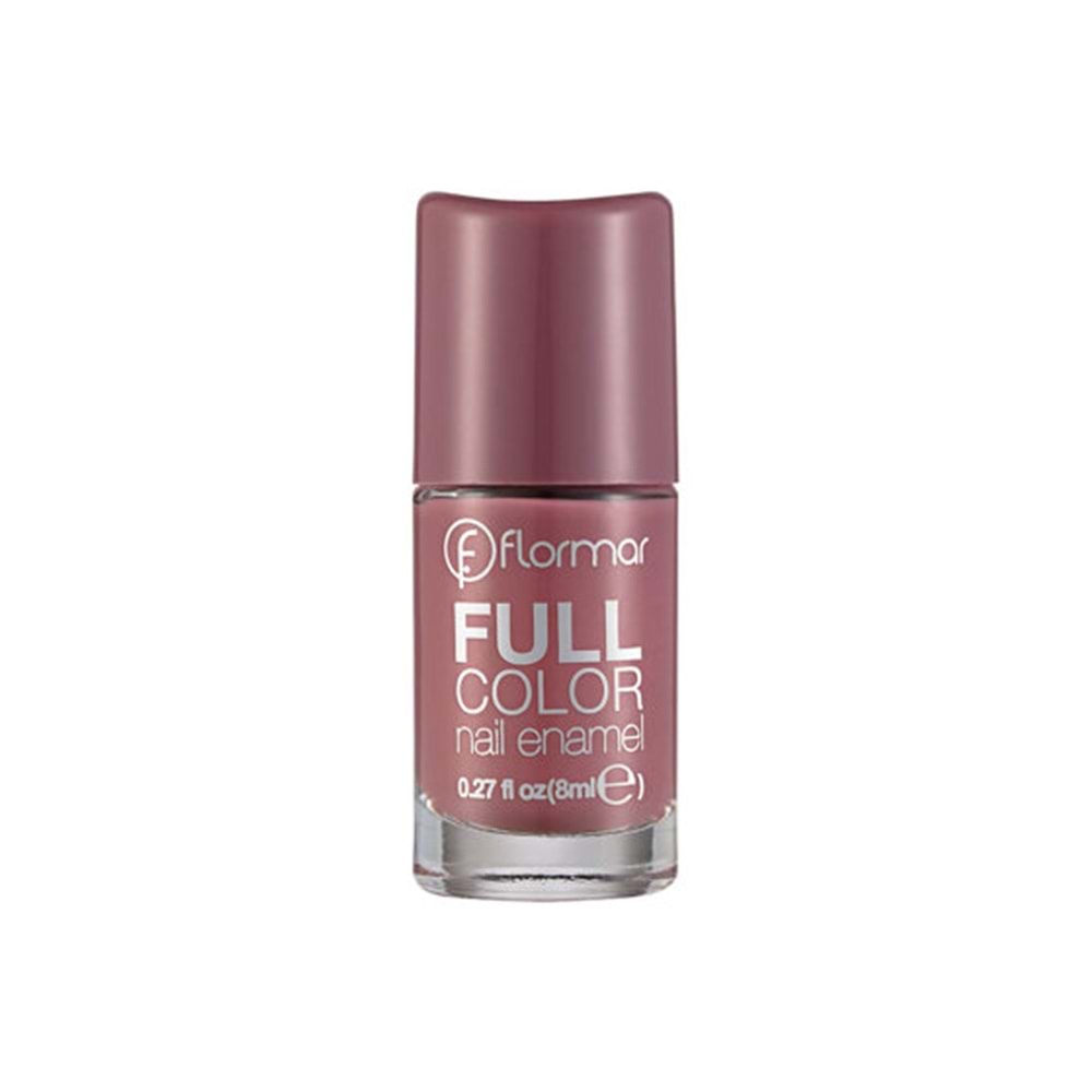 FLORMAR FULL COLOR NAIL ENAMEL FC62 BERRY BROWN