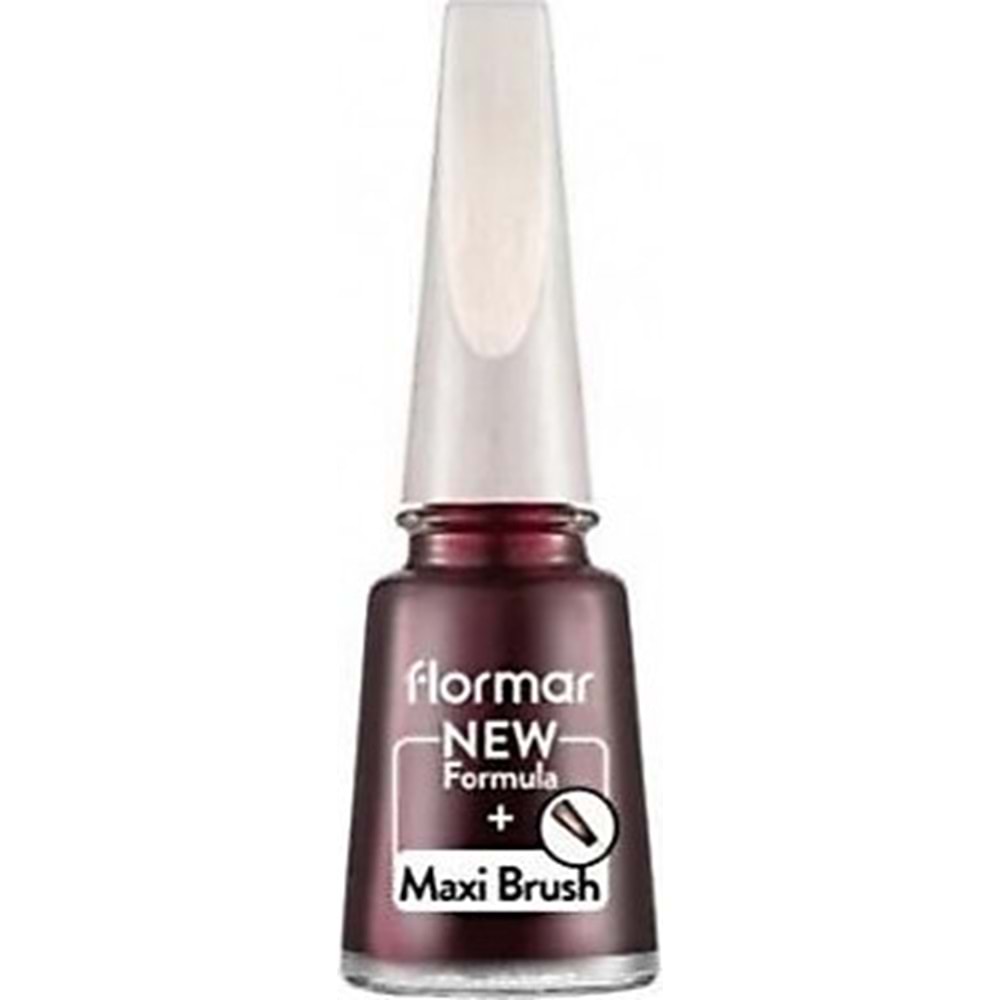 Flormar Oje Maxi Brush Pearly Velvet Bordeau New 068