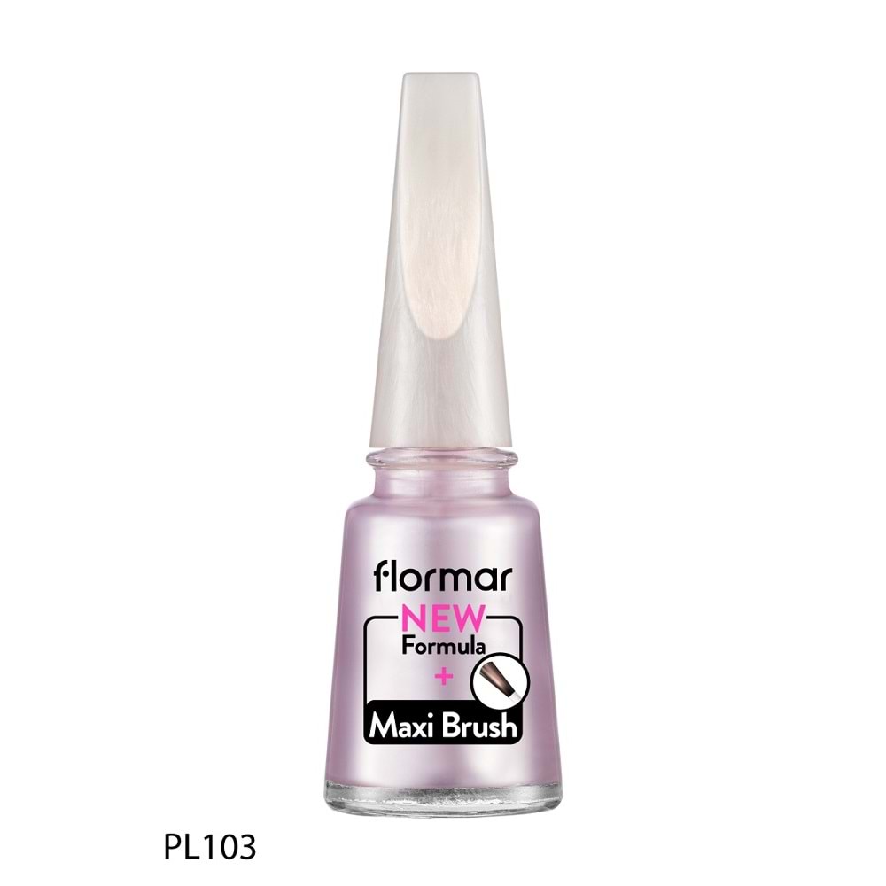 Flormar Oje Maxi Brush Pearly Pl103 Pink Pearly