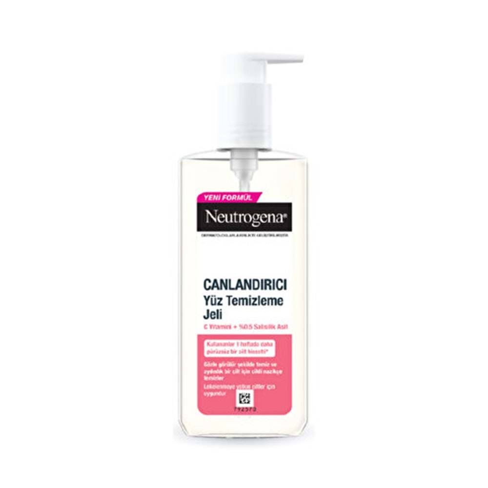 Neutrogena Canlandırıcı Yüz Temizleme Jeli 200 ml