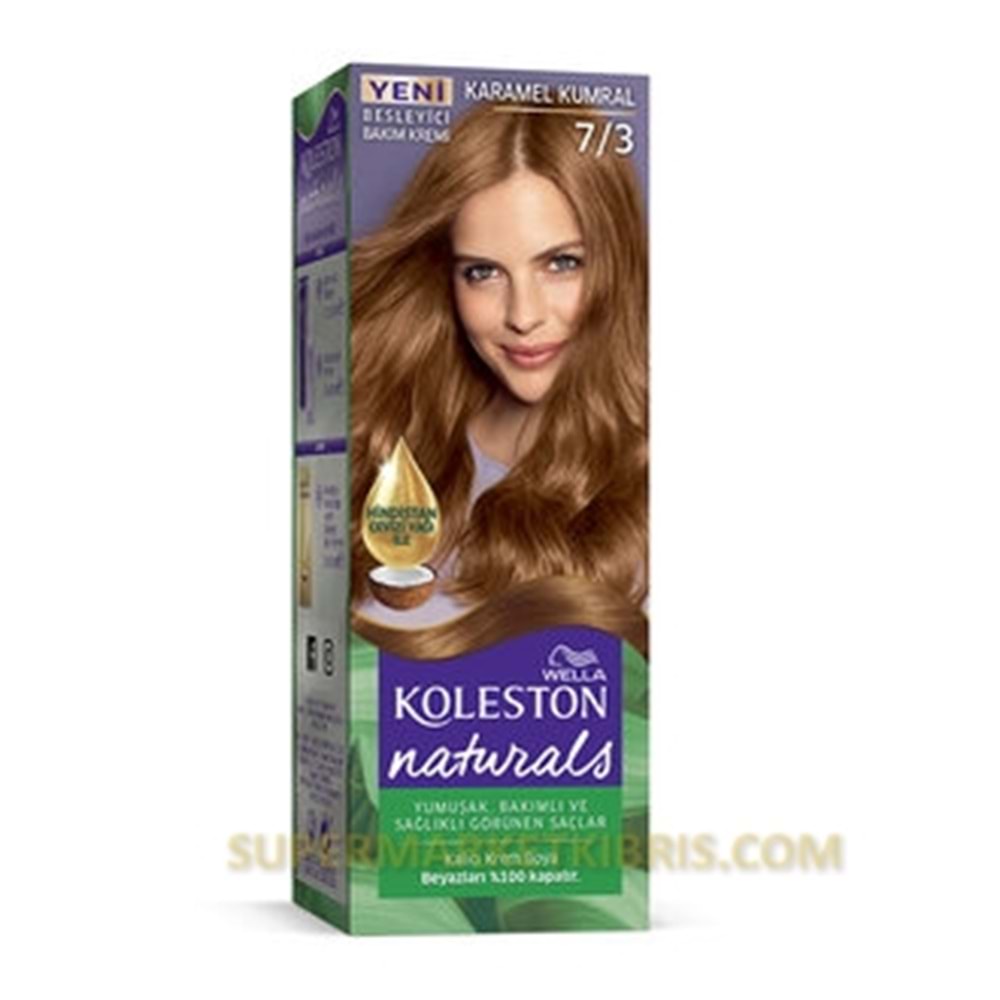 Koleston Naturals Saç Boyası 7/3 Karamel Kumral