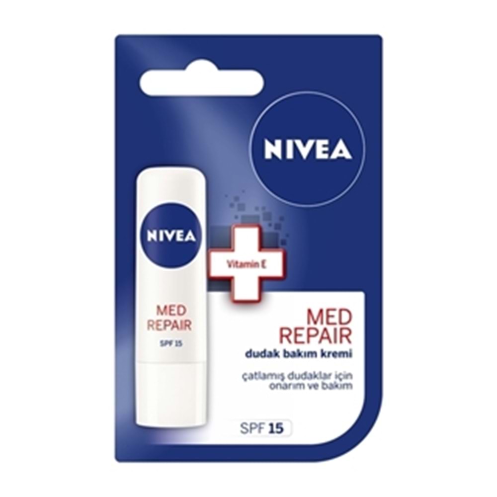 Nivea Med Repair Dudak Bakım Kremi 5.5 Ml