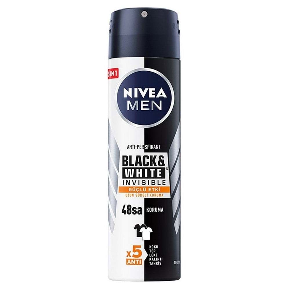 Nivea Black White Güçlü Etki Deo