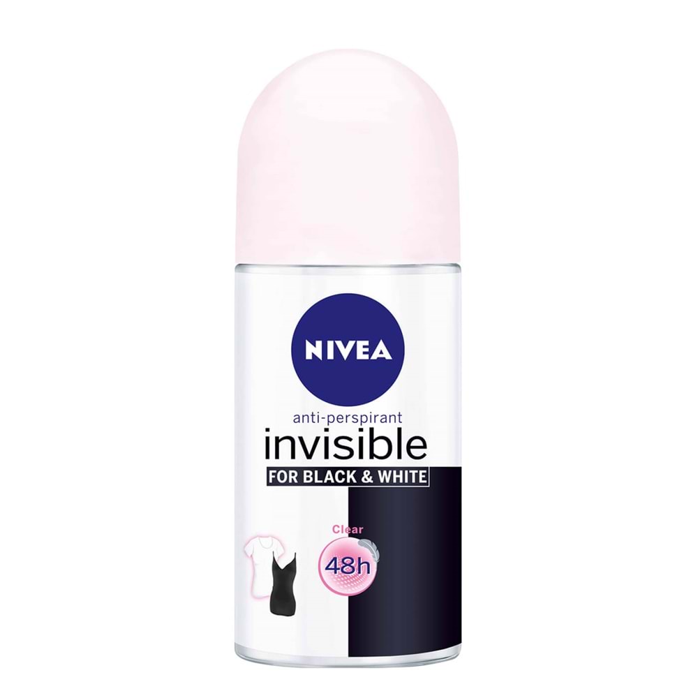Nivea Nıvea Kadın Roll-on Invisible B&w Clear 50 ml