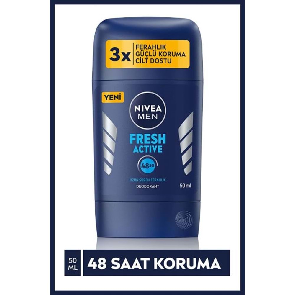 Nivea Men Erkek Stick Deodorant Fresh Active 50ml