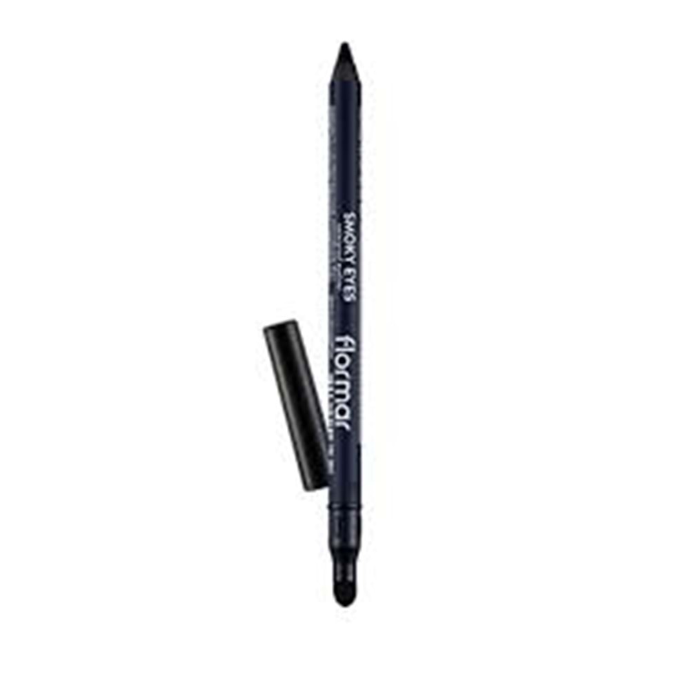 Flormar Göz Kalemi - Smoky Eyes Waterproof Eyeliner -004 Royal Blue