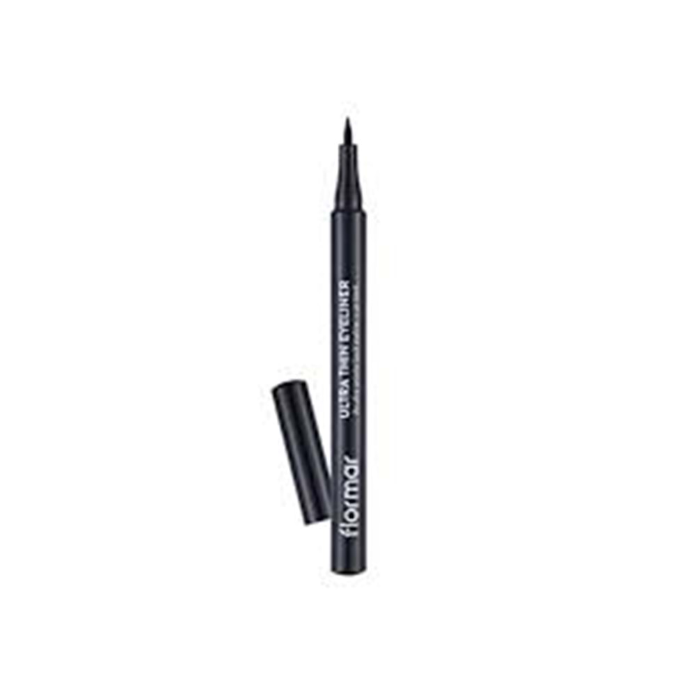Flormar Ultra Ince Uçlu Ultra Thin Eyeliner 001 Black