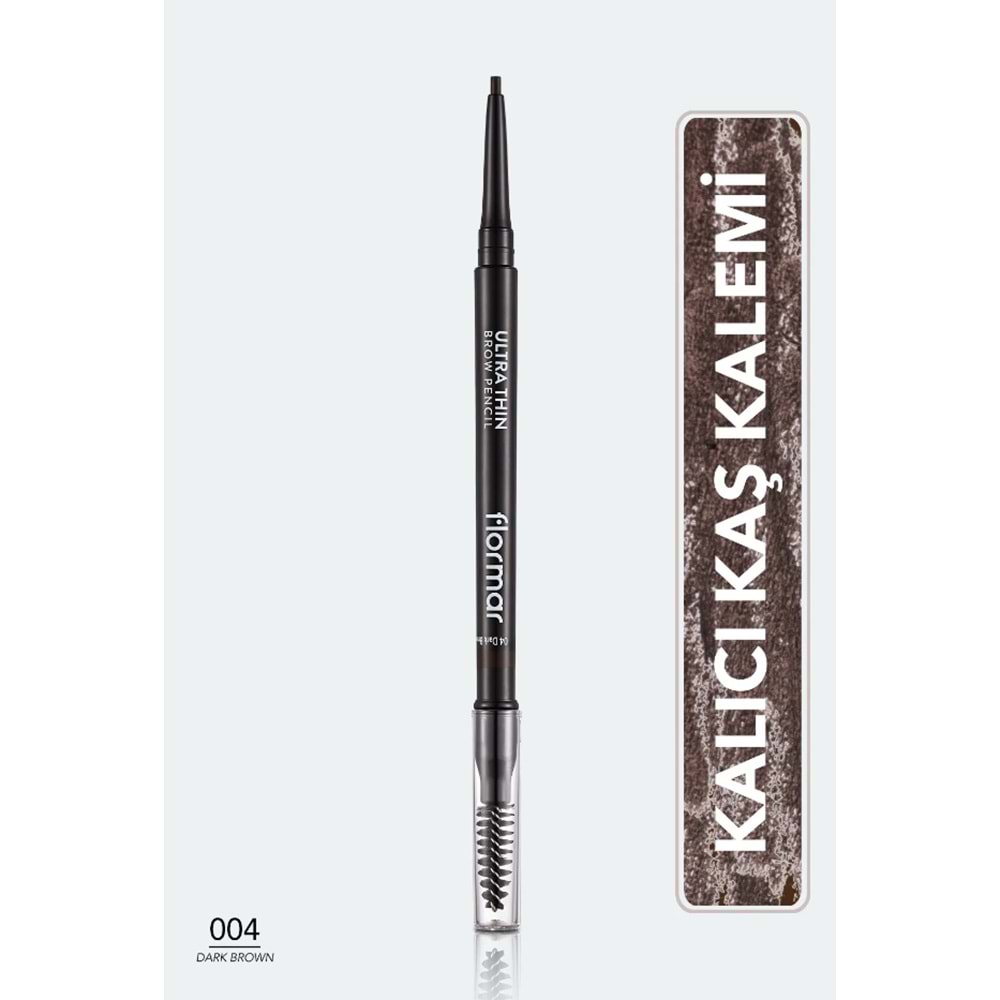 Flormar Açılı Kaş Kalemi Ve Kaş Fırçası Light Brown 02