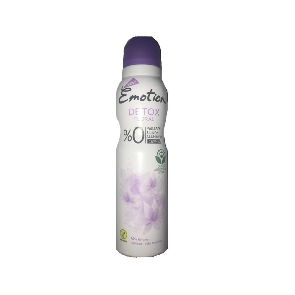 Emotion Deodorant Detox Floral 150ml