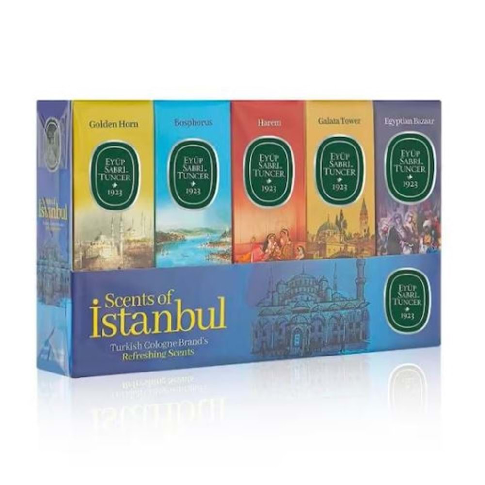 Eyüp Sabri Tuncer 5'li 16 ml Kolonya - Scents of İstanbul