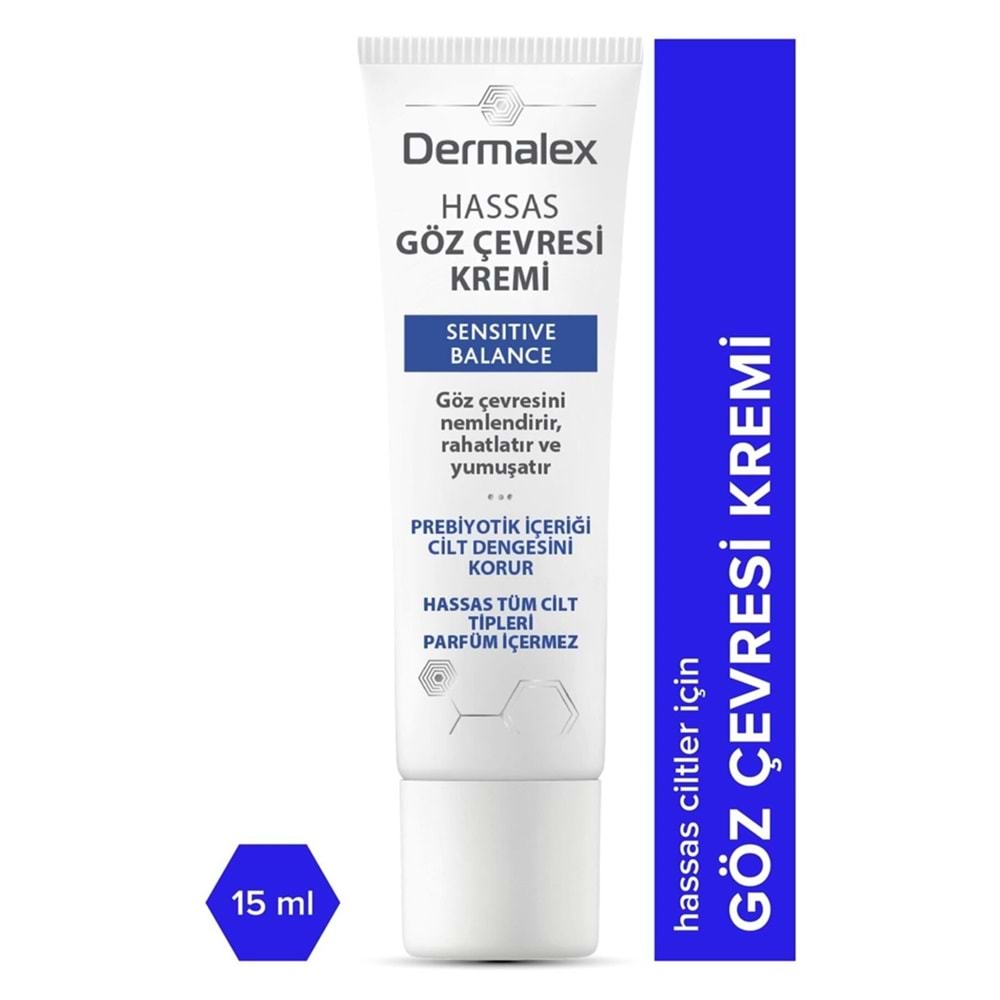Dermalex Sensitive Balance Hassas Göz Çevresi Bakım Kremi 15ml