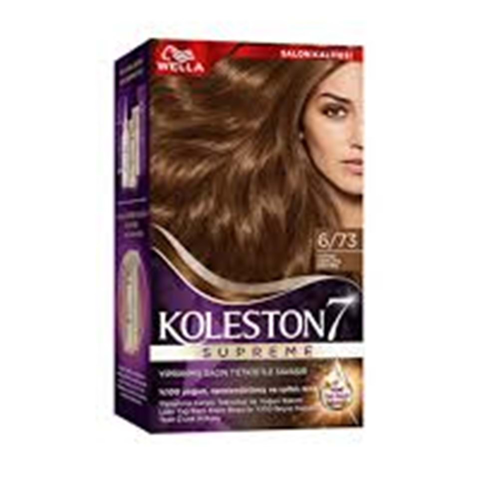Koleston Supreme Kit 6/73 Tofee Çikolata Kahve