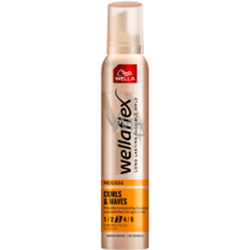 Wella Wellaflex Curls Definition Saç Köpüğü 200ml