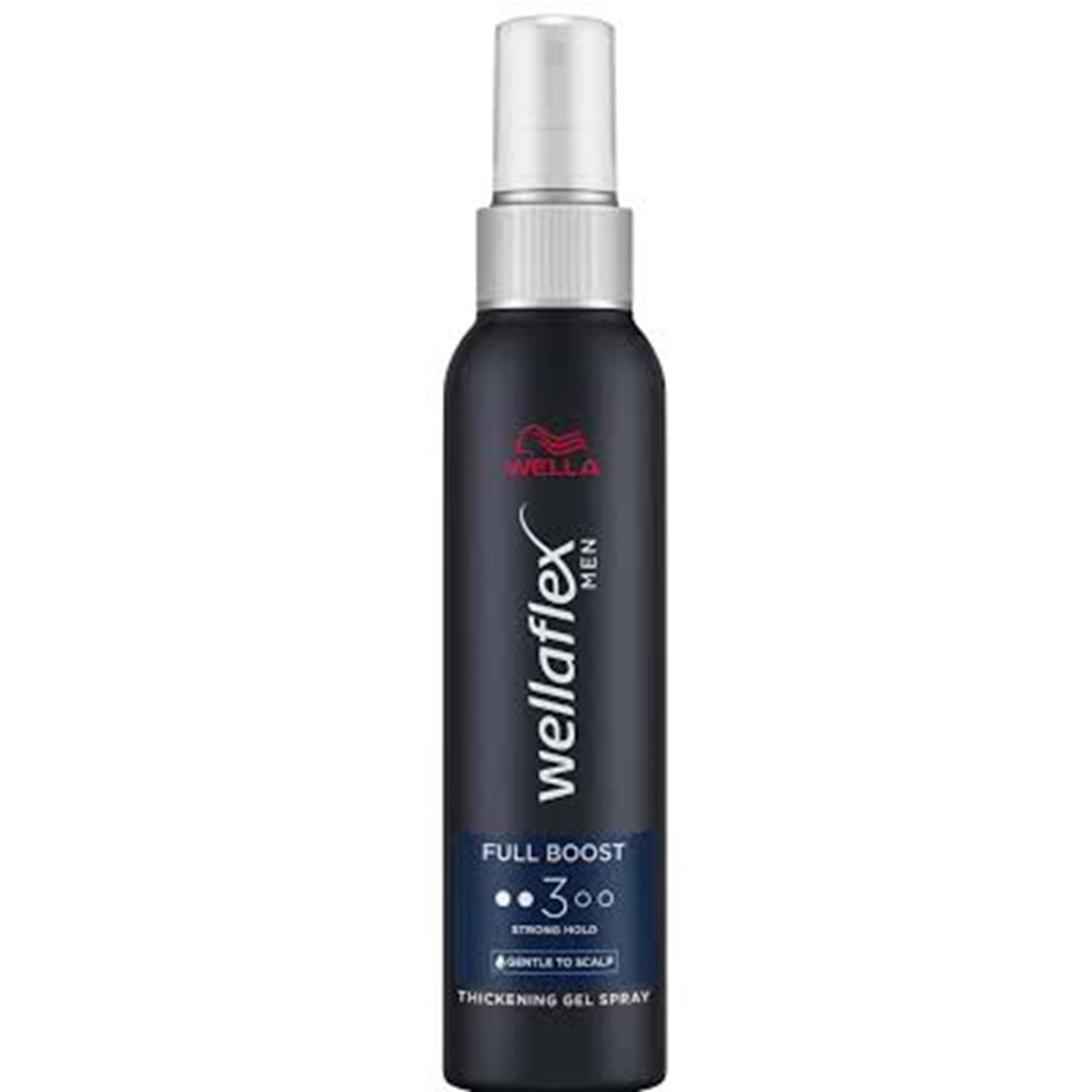 Wella Wellaflex Men Jel Saç Spreyi Strong Hold 150 ml