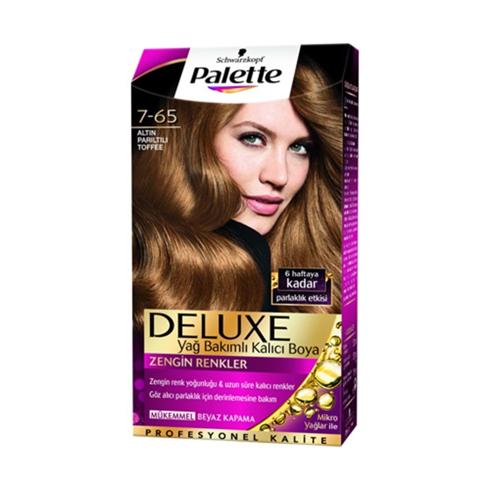 PaletteDeluxe 7-65 Altın Parıltılı Toffee