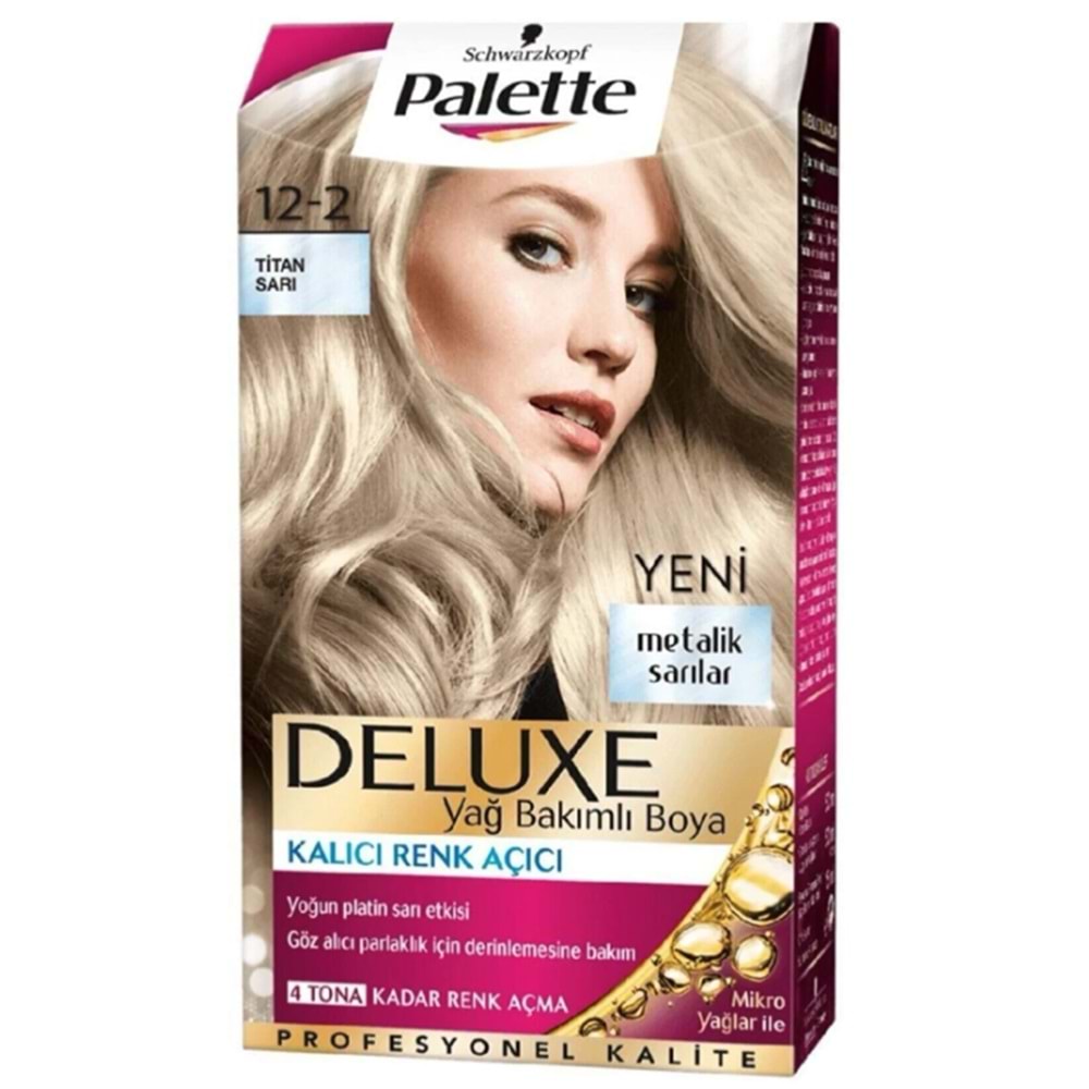 Palette Deluxe Set Boya Deluxe 12-2 Titan Sarı