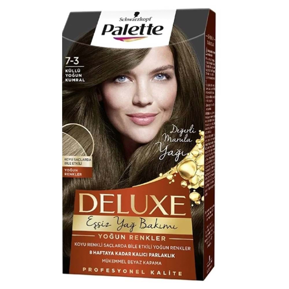 Palette Deluxe Saç Boyası Küllü Yoğun Kumral 7-3