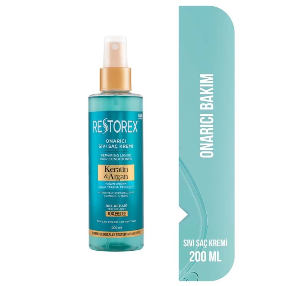 Restorex Onarıcı Sıvı Saç Kremi 200 Ml