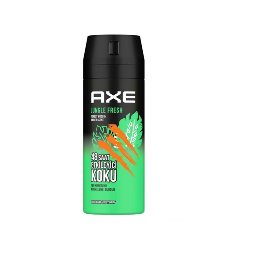Axe Deodorant Jungle Fresh 48 Saat 150ml