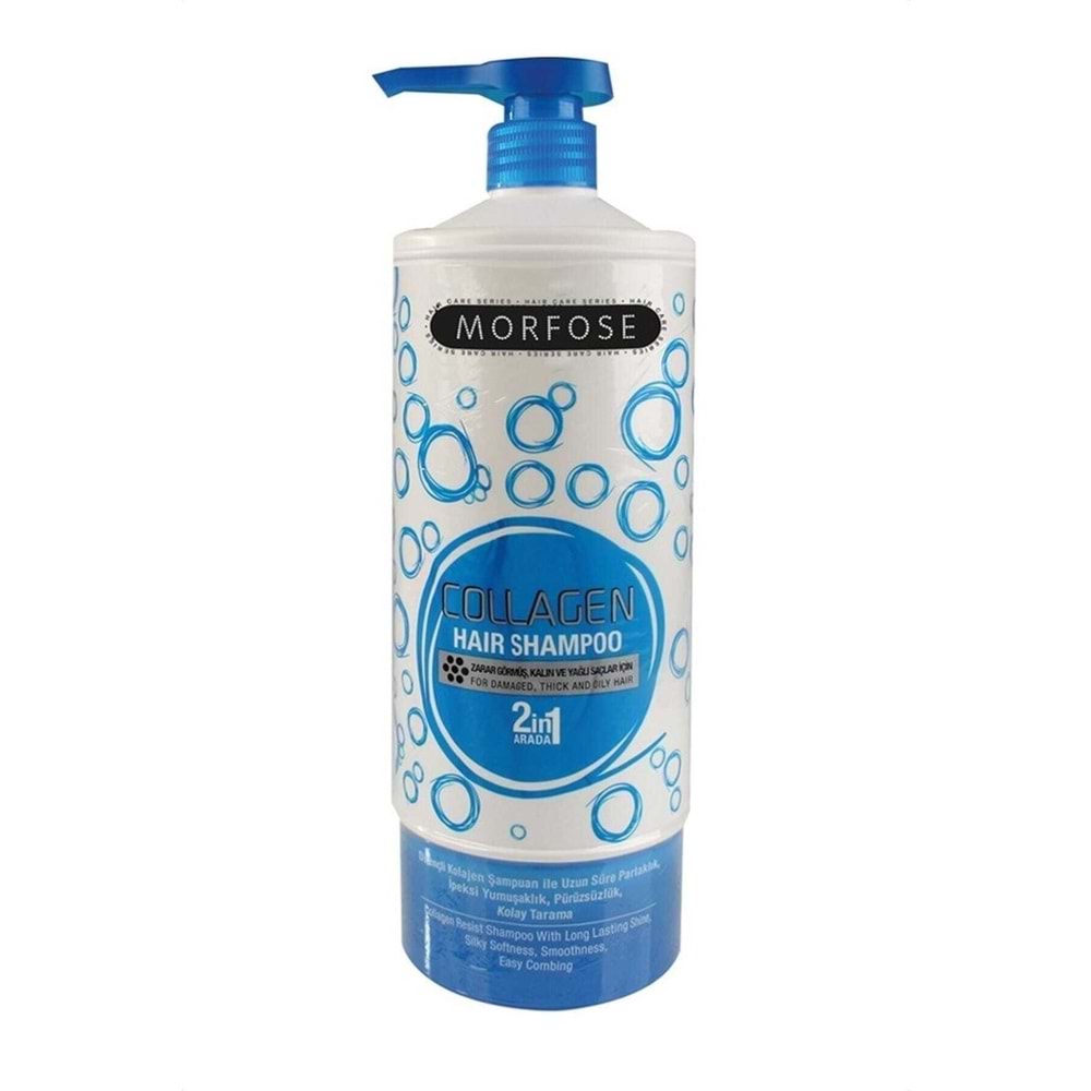 Morfose Collagen Şampuan Mavi 1000 ml
