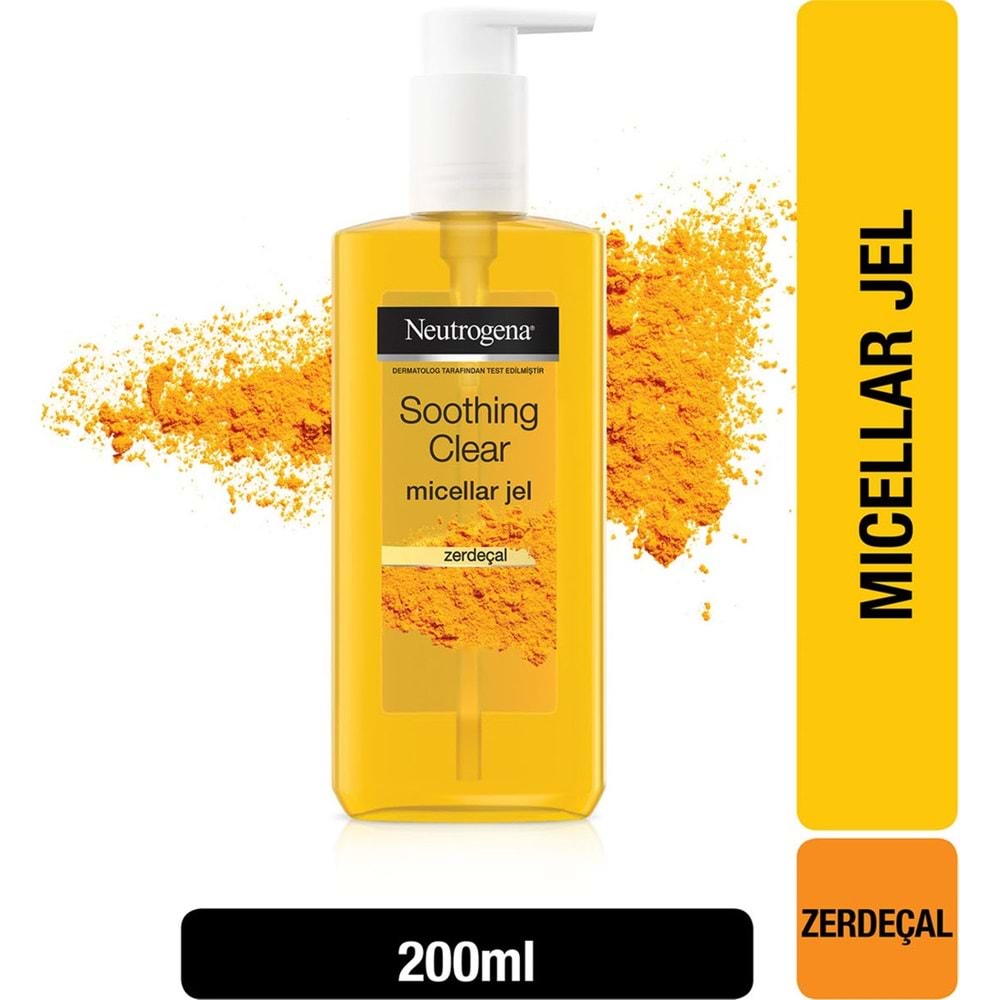 Neutrogena Soothing Clear Micellar Yüz Temizleme Jeli 200 ml