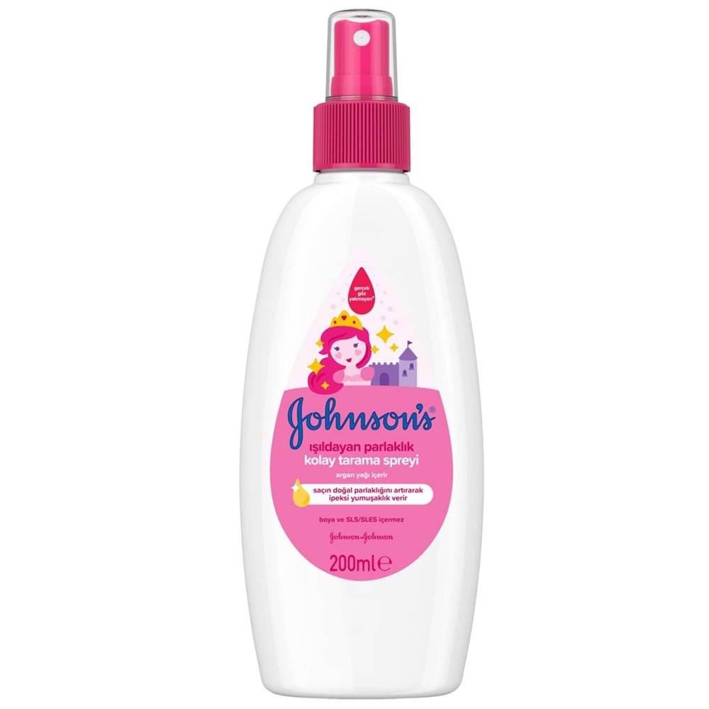 Johnson's Işıldayan Parlaklık Kolay Tarama Saç Spreyi 200 ml