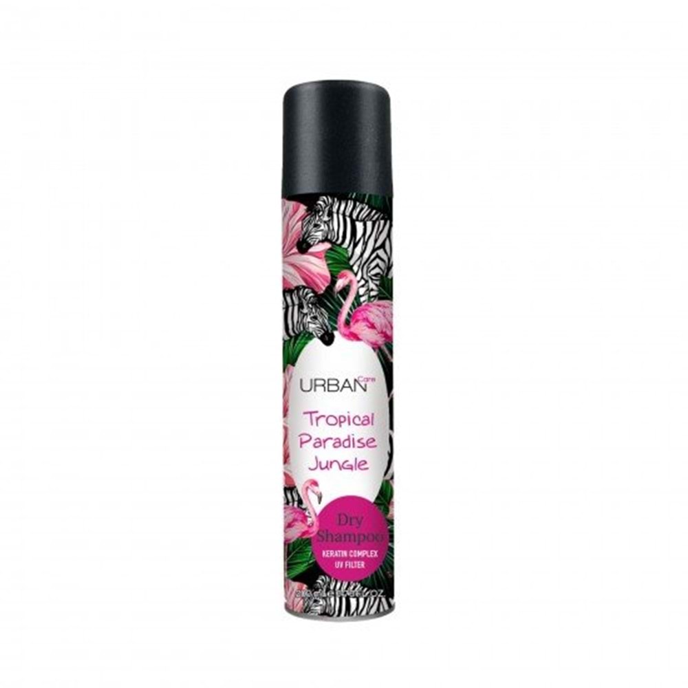 Urban Care Tropik Meyve Ve Çiçek Kokulu Hacimlendirici Kuru Şampuan-vegan-200ml