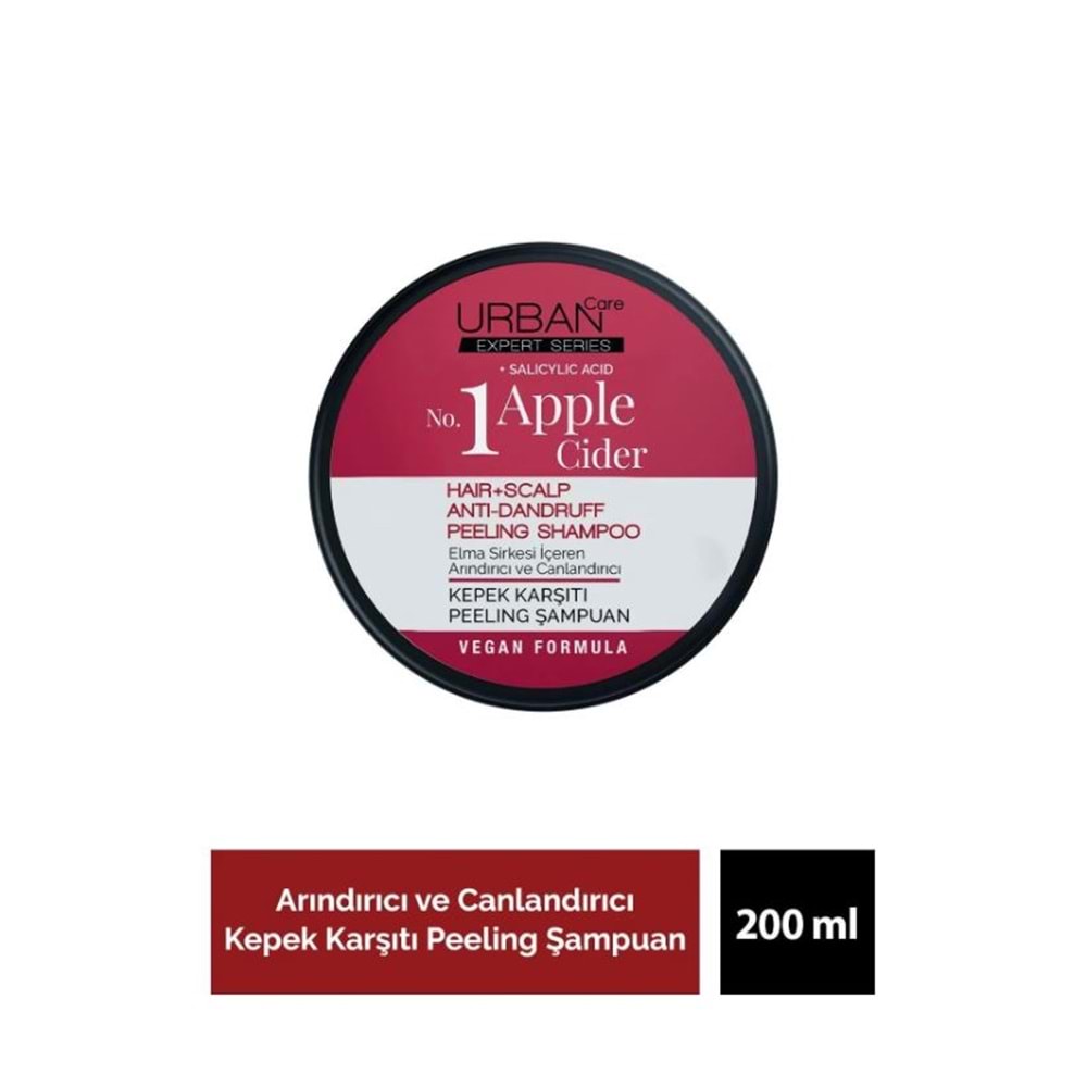 Urban Care No.1 Expert Apple Cider Kepek Karşıtı Peeling Şampuan 200 ml