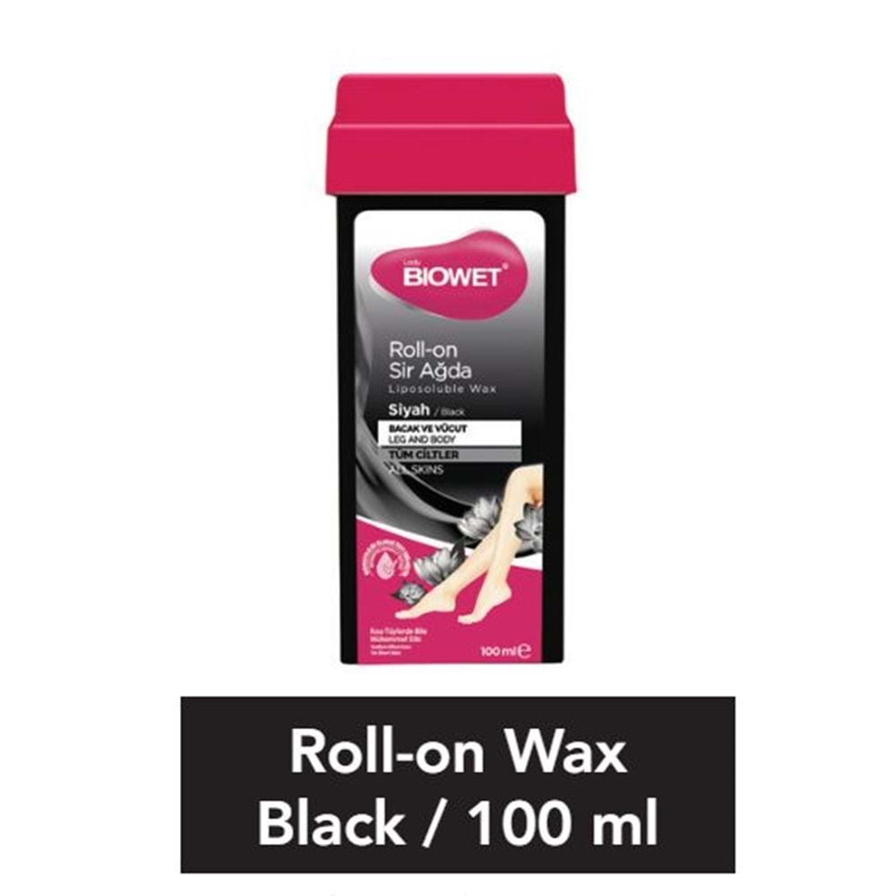 Lady Biowet Roll-On Sir Ağda Siyah 100 Ml