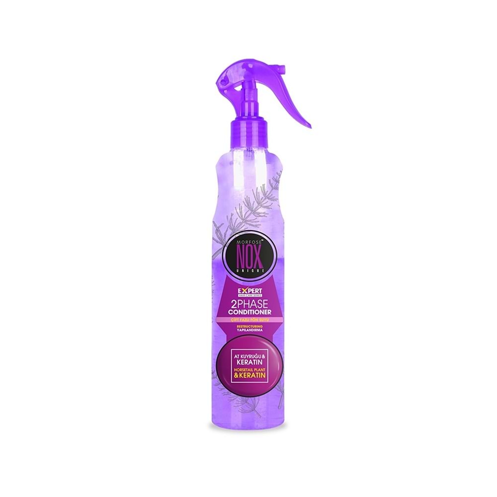 Morfose Nox Çift Fazlı At Kuyruğu Ve Keratin Fön Suyu 400 ml