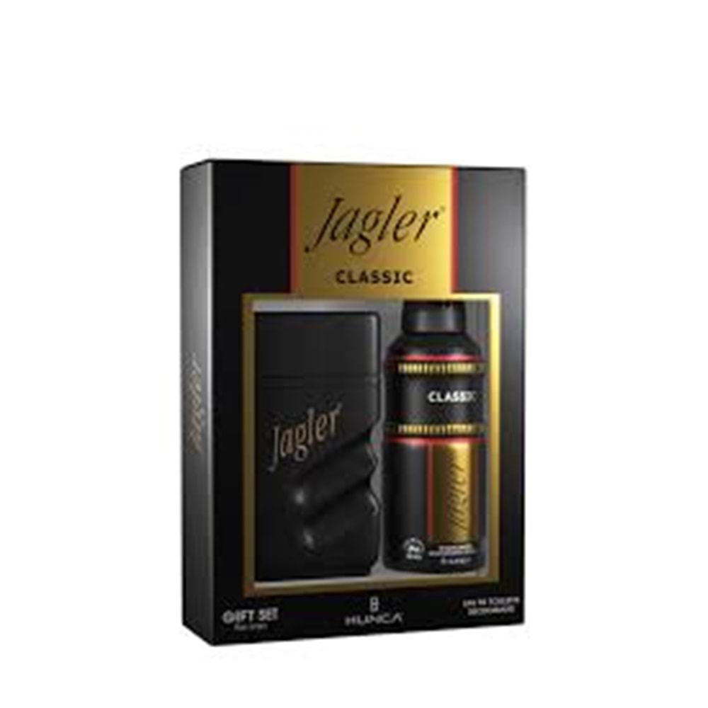 Jagler Classic 90 ml Edt 150 ml Deodorant Erkek