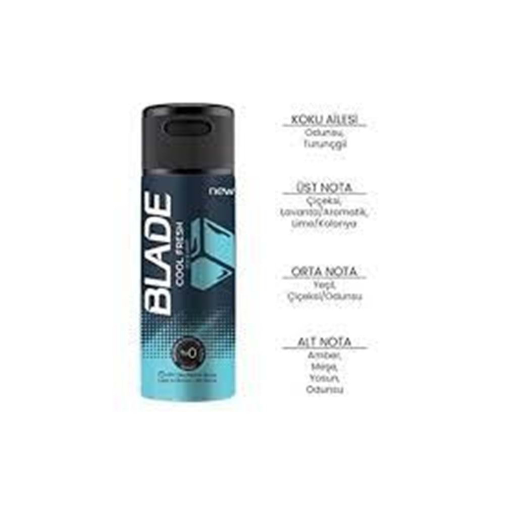 BLADE DEO 150 ML COOL FRESH