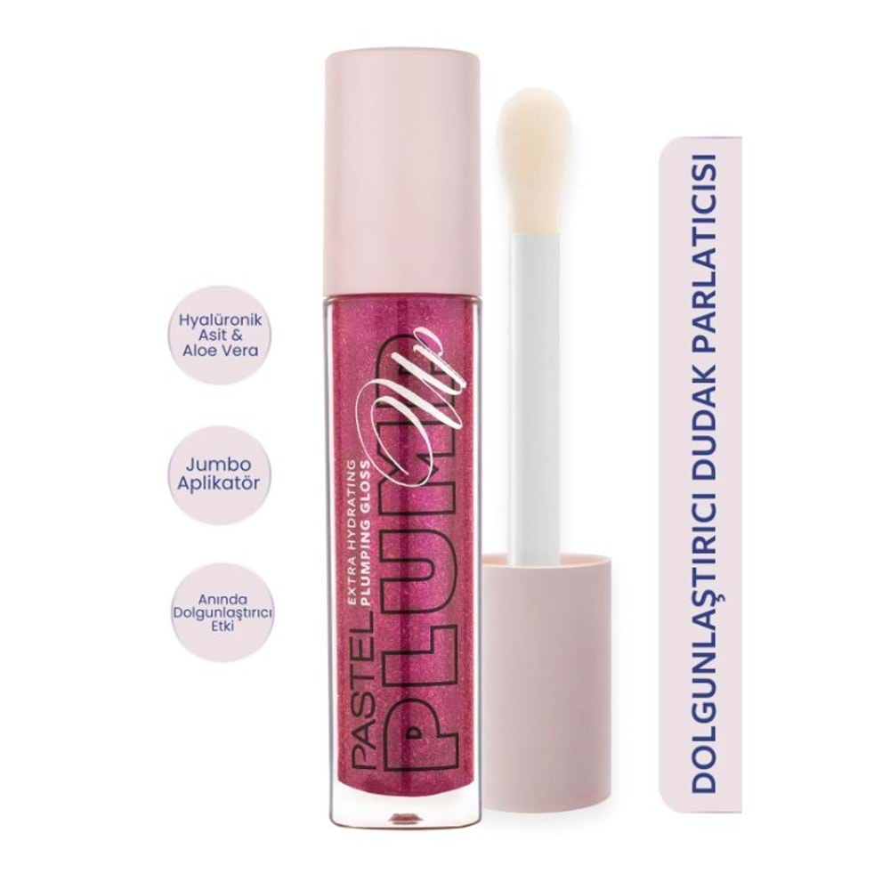 Pastel Plump Up Extra Hydrating Plumping Gloss - Dudak Parlatıcısı 207 Mariposa
