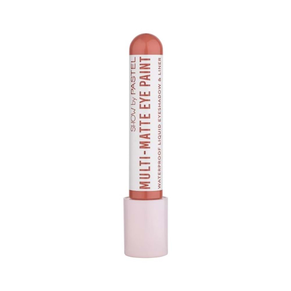 Show by Pastel Multi-Matte Eye Paint - Waterproof Mat Likit Far ve Eyeliner 84
