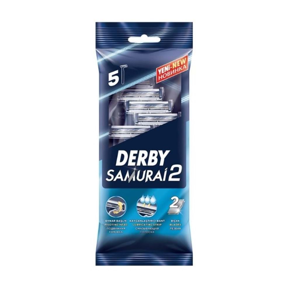 Derby Samurai 2 Bıcak 5 Li Yedek