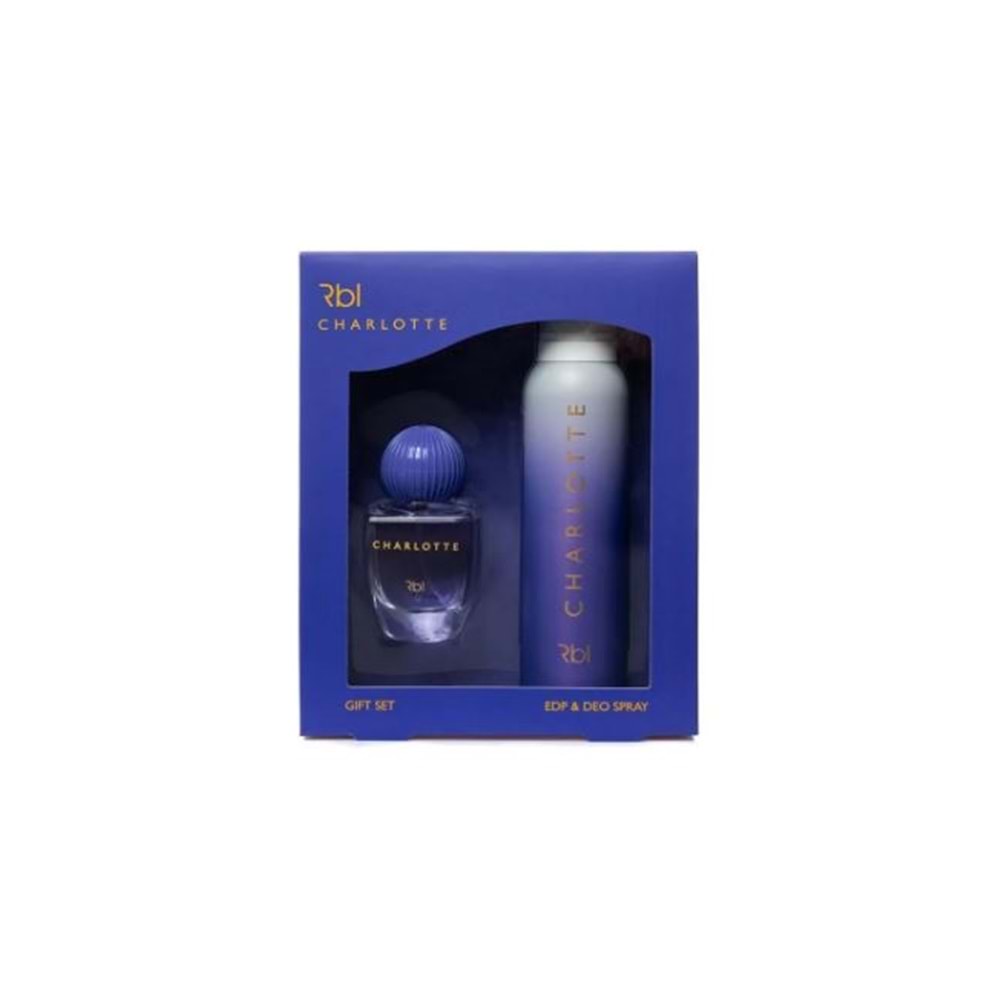 Rebul Charlotte 50 ML EDP + Deodorant 150 ML