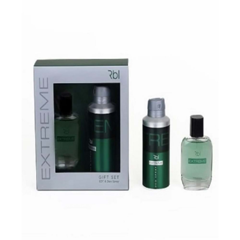 Rebul Extreme Edt 50 ml Deodorant 150 ml Erkek Parfüm Seti
