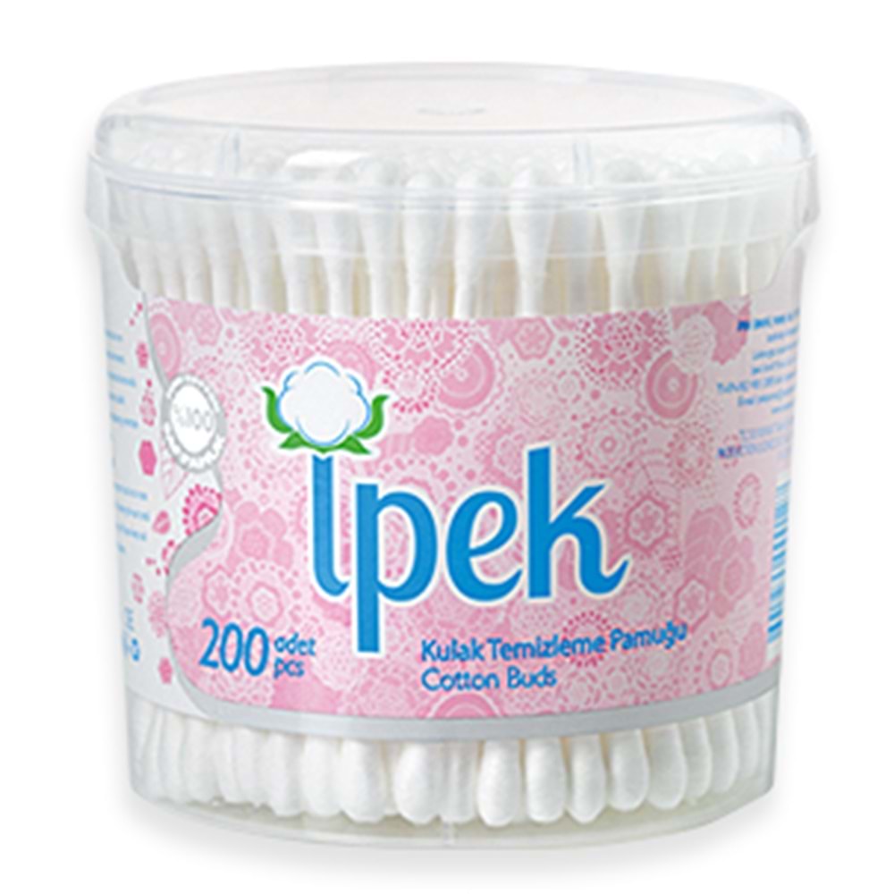 İpek Kulak Temizleme Pamuğu 200'lü