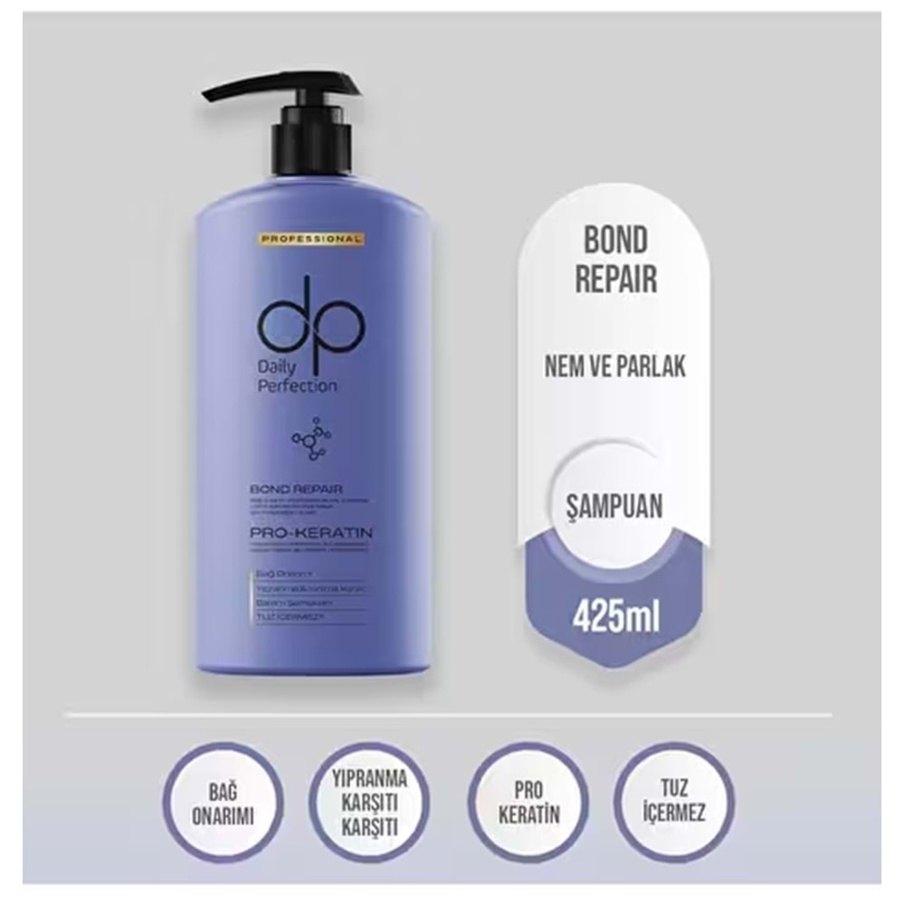 dp Daily Perfection Bond Repair Durulanmayan Sıvı Saç Kremi 180 ml