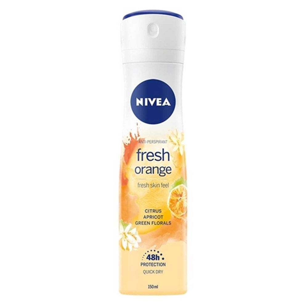 Nivea Deodorant 150 ml Anti-perspirant Fresh Orange