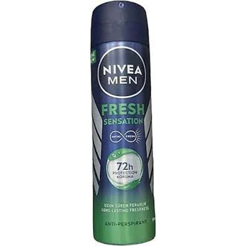 Nivea Men Fresh Sensation Sprey Deodorant 150 Ml