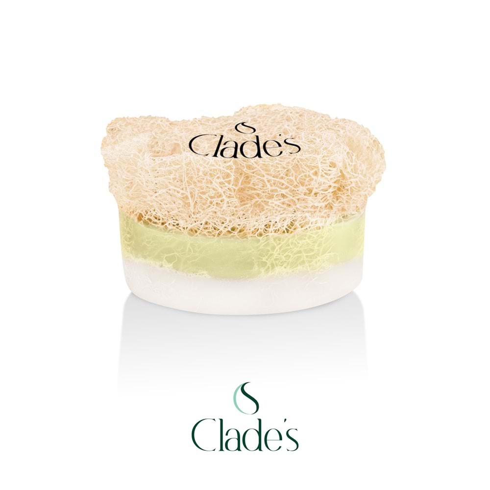 Clades Shea Butter - Avokado Özlü Kabak Lifli Sabun 130 gr