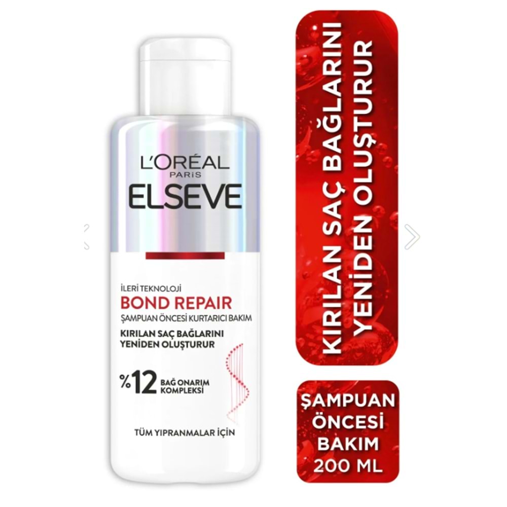 Elseve Bond Repair Şampuan Öncesi Kurtarıcı Bakım 200ml