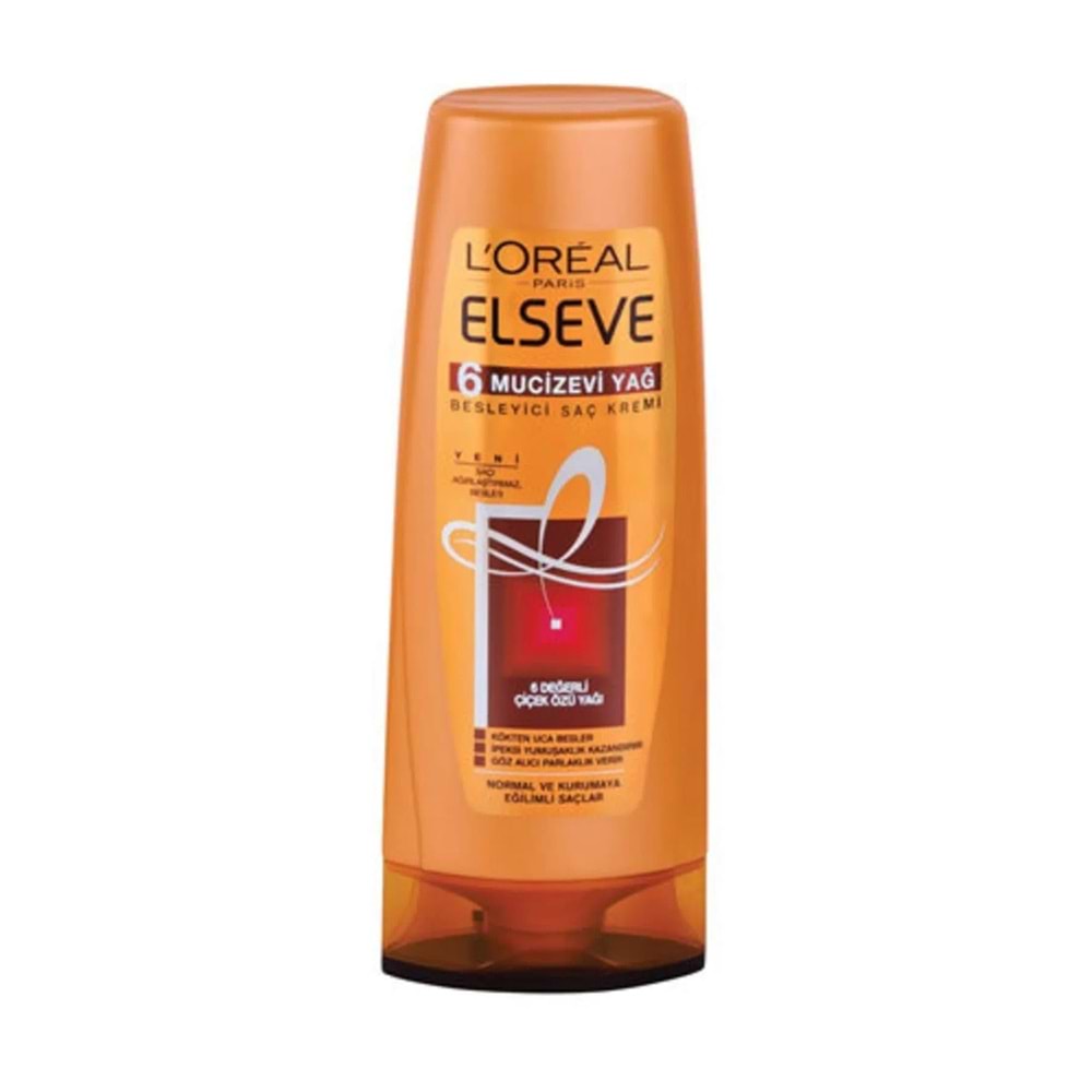 Elseve 6 Mucizevi Yağ Besleyici Saç Kremi 360 Ml