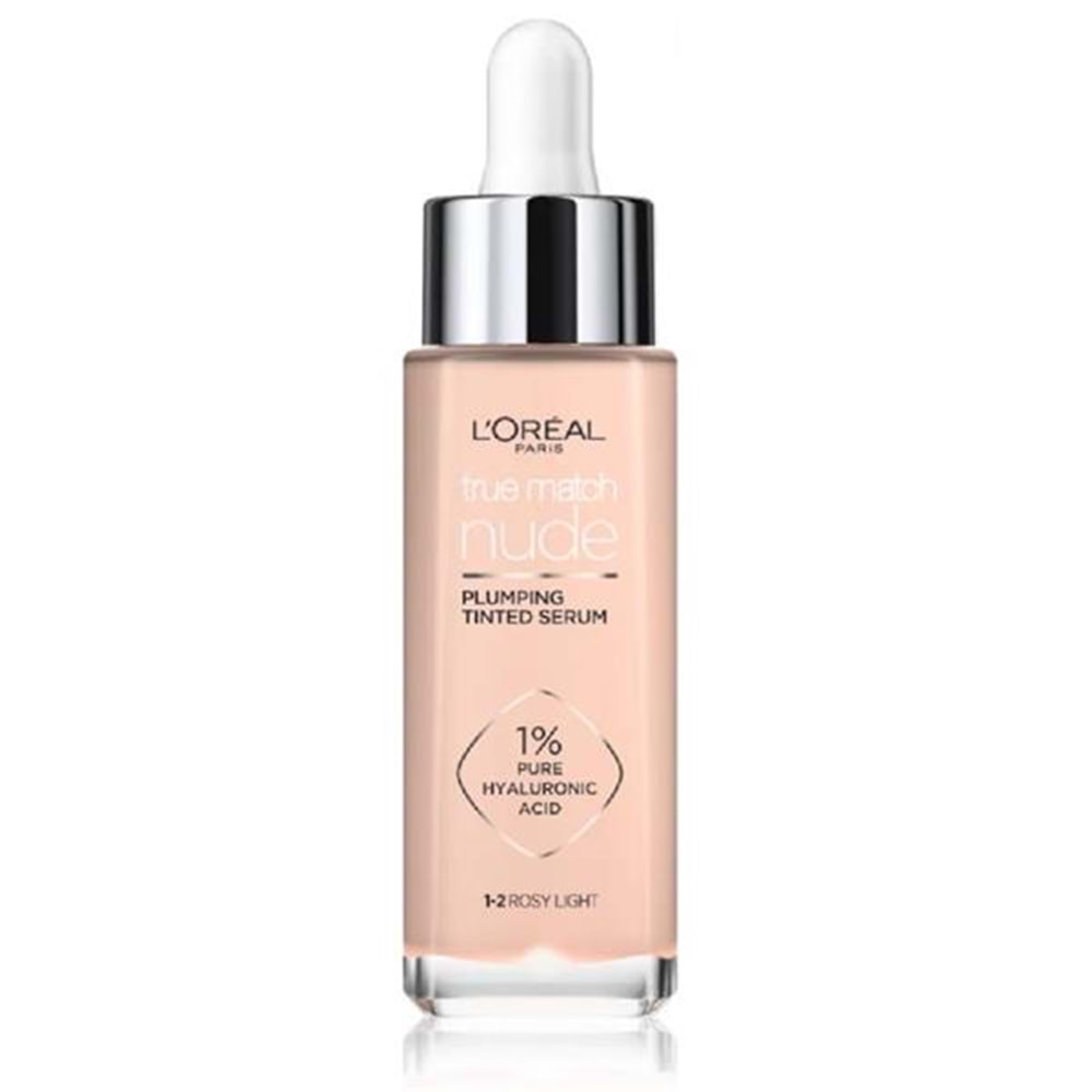 LOreal Paris True Match Nude Fondöten Serum 1-2 Rosy Light