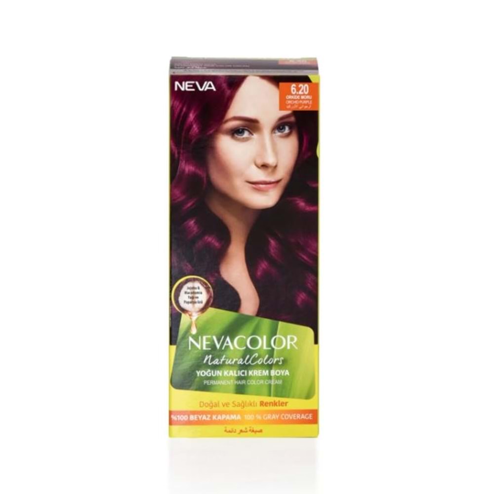 Neva Color Natural 6.20 Orkide Moru Saç Boyası